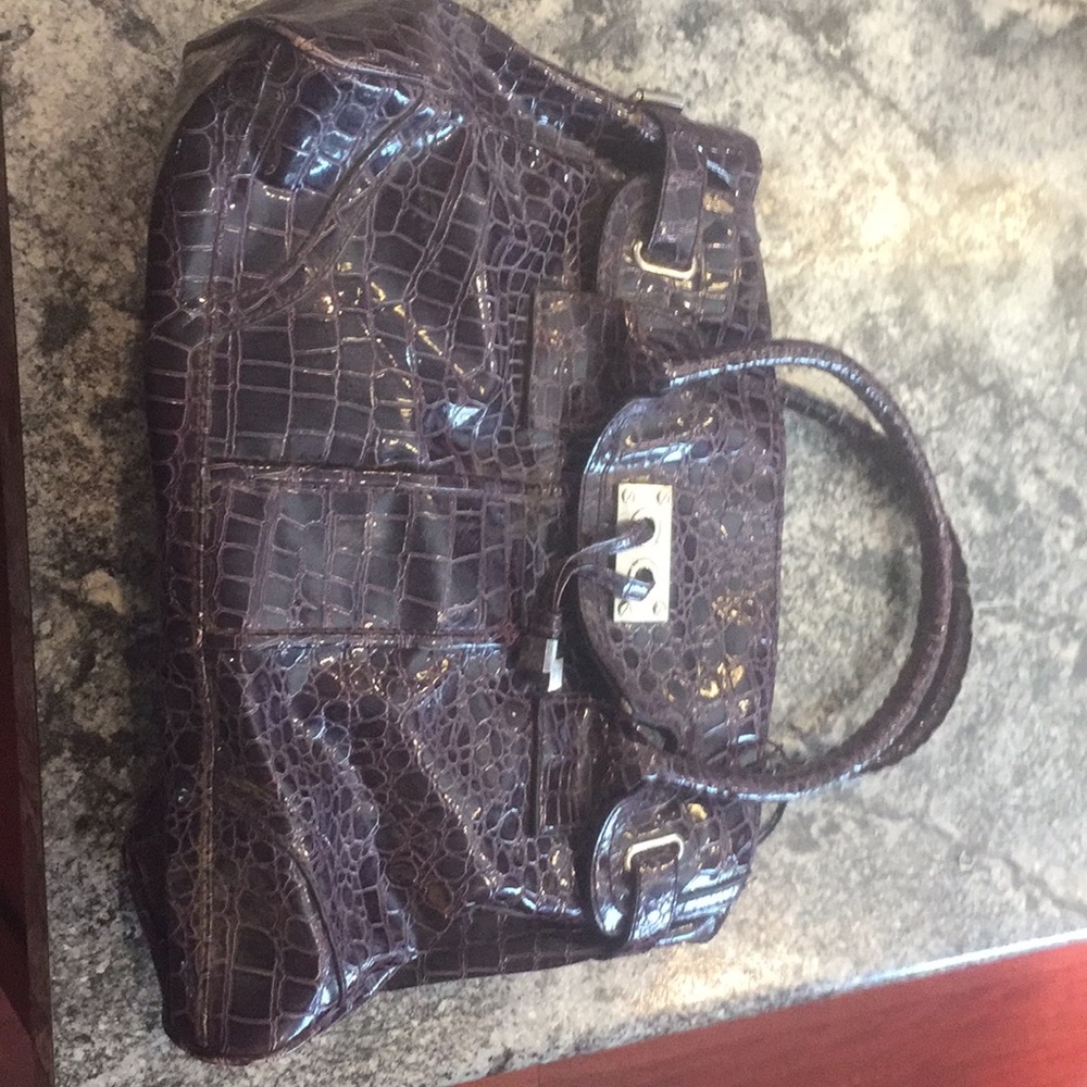Purple purse